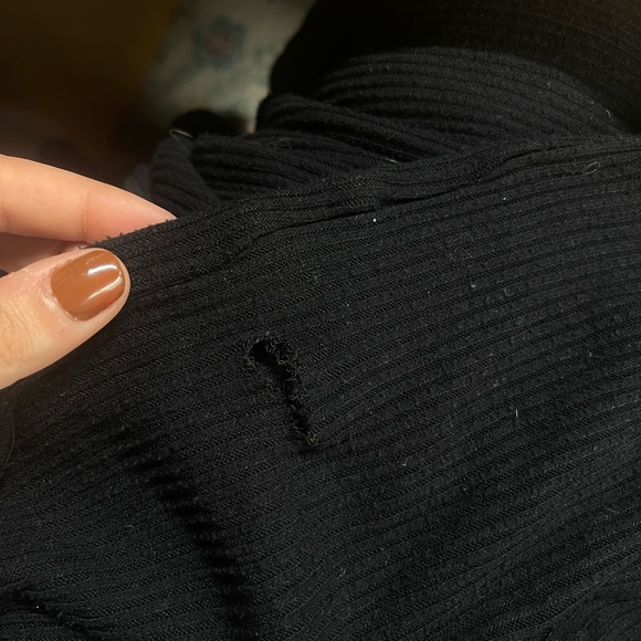 LNA Banx Cutout Jumpsuit in black size small - Picture 4 of 9